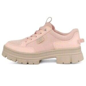 UGG Ashton Hybrid Rosy Beige Women's Chunky Platform Sneakers Size 9